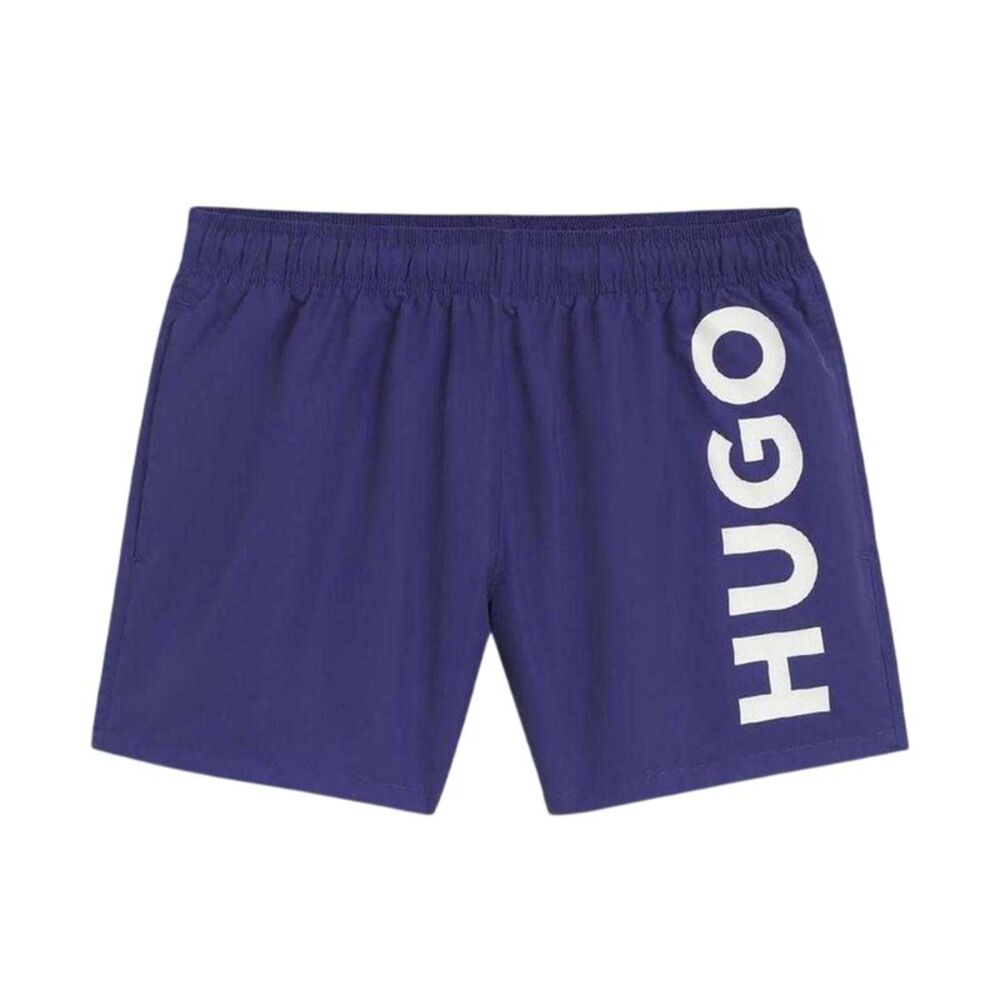 Hugo Mens Abas Logo Swim Shorts / Blue